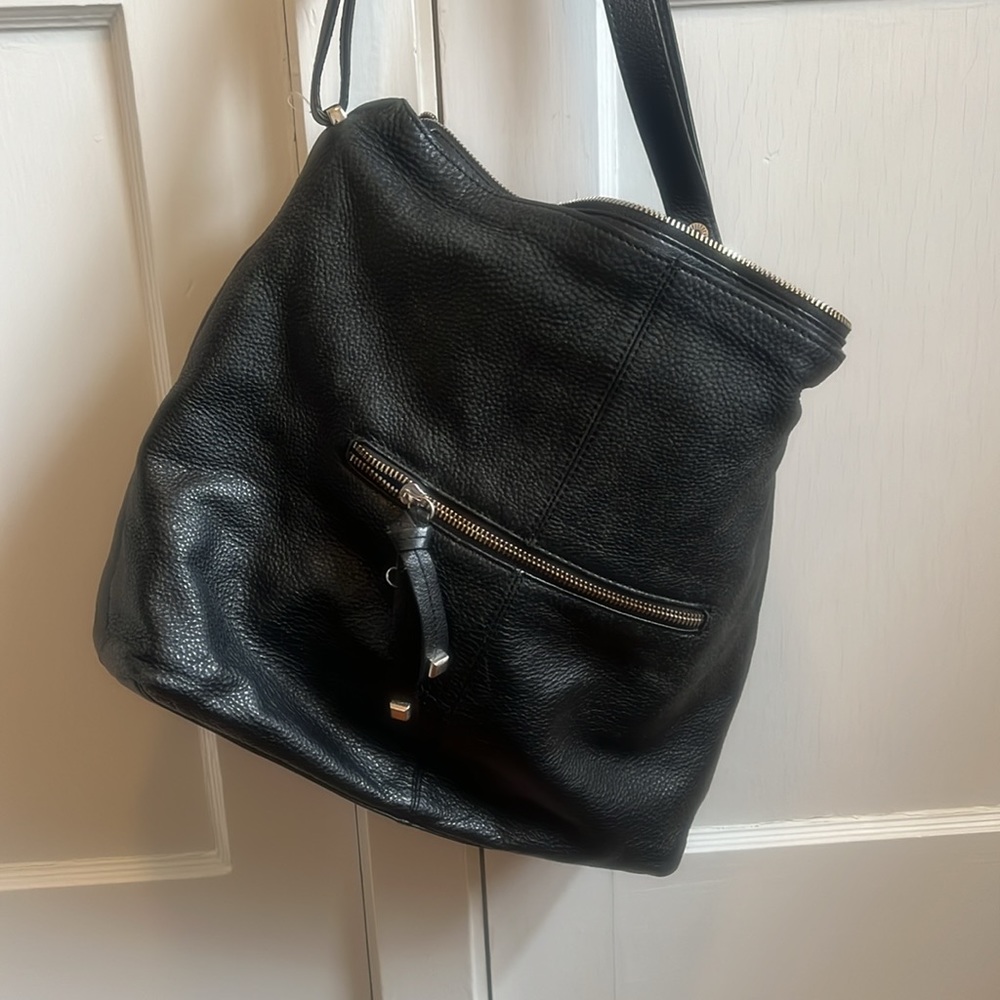 Charles Jourdan large  black handbag